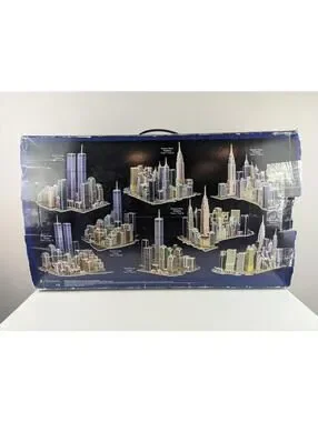 Games | Wrebbit Puzz 3d New York New York 3141 Piece Twin Towers Puzzle ...
